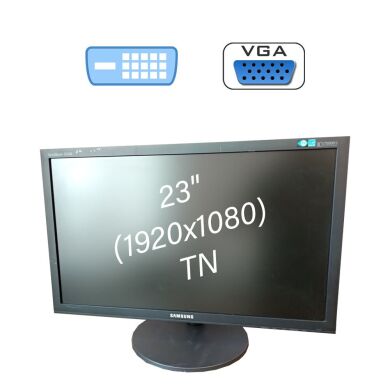 Монитор Samsung B2340 / 23" (1920x1080) TN / 1x DVI, 1x VGA Монитор Samsung B2340 / 23" (1920x1080) TN / 1x DVI, 1x VGA