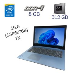 Ноутбук Lenovo IdeaPad 320-15ISK / 15.6" (1366x768) TN / Intel Core i3-6006U (2 (4) ядра по 2.0 GHz) / 8 GB DDR4 / 512 GB SSD / Intel HD Graphics 520 / WebCam / Windows 10 PRO Lic