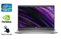 Ноутбук рабочая станция Dell Precision 3560 / 15.6" (1920x1080) IPS Touch / Intel Core i7-1185G7 (4 (8) ядра по 3.0 - 4.8 GHz) / 16 GB DDR4 / 512 GB SSD / nVidia T500, 2 GB GDDR6, 64-bit / WebCam / HDMI / Windows 10