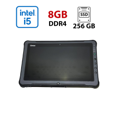 Защищенный планшет Getac F110 G4 / 11.6" (1920x1080) IPS Touch / Intel Core i5-7200U (2 (4) ядра по 2.5 - 3.1 GHz) / 8 GB DDR4 / 256 GB SSD / Intel HD Graphics 620 / WebCam