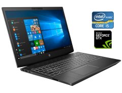 Игровой ноутбук Б-класс HP Pavilion Gaming 15-cx0073nw / 15.6" (1920x1080) IPS / Intel Core i5-8300H (4 (8) ядра по 2.3 - 4.0 GHz) / 8 GB DDR4 / 256 GB SSD M.2 / nVidia GeForce GTX 1050 Ti, 4 GB GDDR5, 128-bit / WebCam / Win 11 Home