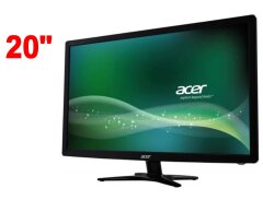 Монитор Б-класс Acer G206HQL / 20" (1600x900) TN / 1x VGA / Кабели в комплекте