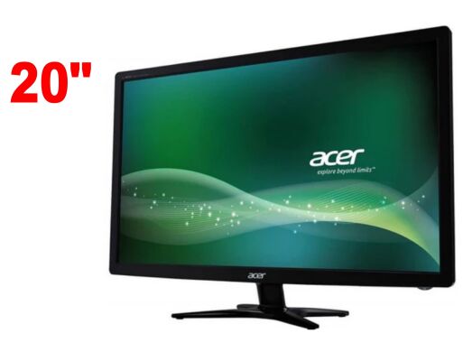 Монитор Б-класс Acer G206HQL / 20" (1600x900) TN / 1x VGA / Кабели в комплекте Монитор Б-класс Acer G206HQL / 20" (1600x900) TN / 1x VGA / Кабели в комплекте