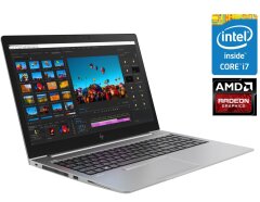 Мобильная рабочая станция HP Zbook 15u G6 / 15.6" (1920x1080) IPS / Intel Core i7-8665U (4 (8) ядра по 1.9 - 4.8 GHz) / 16 GB DDR4 / 512 GB SSD / AMD Radeon Pro WX 3200, 4 GB GDDR5, 128-bit / WebCam / Win 11 Pro
