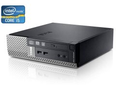 Неттоп Б-клас Dell OptiPlex 7010 USFF / Intel Core i5-3570S (4 ядра по 3.1 - 3.8 GHz) / 8 GB DDR3 / 240 GB SSD / Intel HD Graphics 2500
