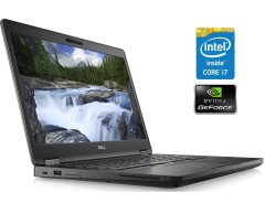 Игровой ультрабук Dell Latitude 5490 / 14" (1920x1080) IPS / Intel Core i7-8650U (4 (8) ядра по 1.9 - 4.2 GHz) / 8 GB DDR4 / 256 GB SSD / nVidia GeForce MX130, 2 GB GDDR5, 64-bit / WebCam