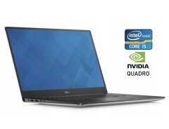 Мобильная рабочая станция Dell Precision 5510 / 15.6 (1920x1080) IPS / Intel Core i5-6300HQ (4 ядра по 2.3 - 3.2 GHz) / 16 GB DDR4 / 256 GB SSD / nVidia Quadro M1000M, 2 GB DDR5, 128-bit / WebCam / Win 10 Pro