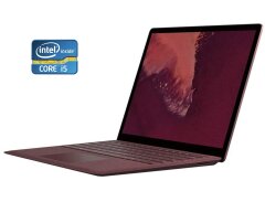 Ультрабук Б-класс Microsoft Surface Laptop 2 Red / 13.5" (2256x1504) IPS Touch / Intel Core i5-8250U (4 (8) ядра по 1.6 - 3.4 GHz) / 8 GB DDR4 / 256 GB SSD / Intel UHD Graphics 620 / WebCam + фирменная мышь