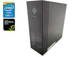 Новый игровой ПК HP OMEN 2H4A2AVT#ABA-0057 Tower / Intel Core i7-10700K (8 (16) ядер по 3.8 - 5.1 GHz) / 16 GB DDR4 / 512 GB SSD / nVidia GeForce GTX 1060, 6 GB GDDR5, 192-bit / 750W / Win 10 Home