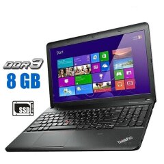 Ноутбук Lenovo ThinkPad E540 / 15.6" (1366x768) TN / Intel Core i3-4000M (2 (4) ядра по 2.4 GHz) / 8 GB DDR3 / 240 GB SSD / Intel HD Graphics 4600 / WebCam