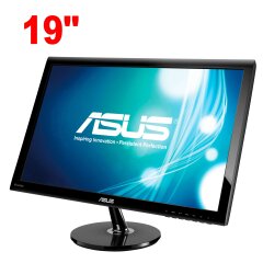 Монитор Asus VS197DE / 19" (1366x768) TN / 1x VGA / VESA 75x75