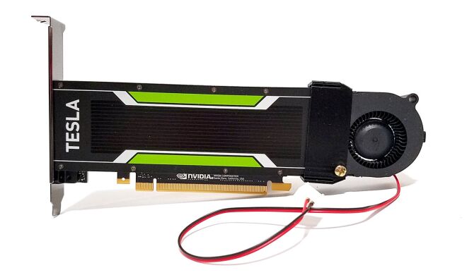 Дискретна відеокарта nVidia Tesla P4, 8 GB GDDR5, 256-bit + Кулер