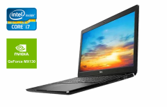 Игровой ноутбук Dell Latitude 3500 / 15.6" (1920x1080) IPS / Intel Core i7-8565U (4 (8) ядра по 1.8 - 4.6 GHz) / 8 GB DDR4 / 256 GB SSD / nVidia GeForce MX130, 2 GB GDDR5, 64-bit / WebCam / Windows 10