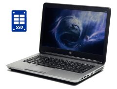 Ноутбук Б-класс HP ProBook 640 G1 / 14" (1366x768) TN / Intel Core i3-4000M (2 (4) ядра по 2.4 GHz) / 8 GB DDR3 / 120 GB SSD / Intel HD Graphic 4600 / WebCam / DVD-RW / Win 10
