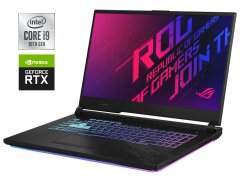 Ігровий ноутбук Б-клас Asus ROG Strix G17 G712LW / 17.3" (1920x1080) IPS / Intel Core i9-10885H (8 (16) ядер по 2.4 - 5.3 GHz) / 16 GB DDR4 / 512 GB SSD / nVidia GeForce RTX 2070, 8 GB GDDR6, 256-bit