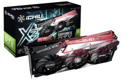 Дискретна відеокарта Inno3D nVidia GeForce RTX 3060 Ichill X3 Red LHR, 12 GB GDDR6, 192-bit / HDMI, DisplayPort