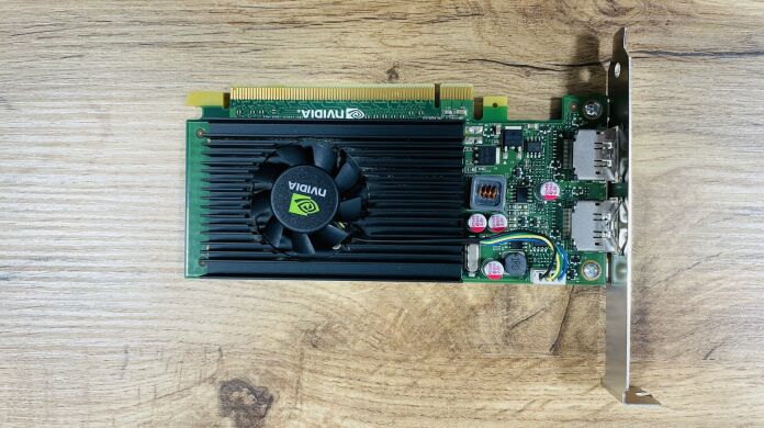 Дискретная видеокарта nVidia Quadro NVS 310, 512 MB DDR3, 64-bit (VCNVS310DVI-PB) / 2x DP