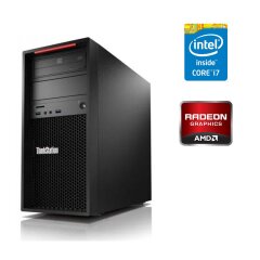 Ігровий ПК Lenovo ThinkStation P310 Tower / Intel Core i5-6500 (4 ядра по 3.2 - 3.6 GHz) / 16 GB DDR4 / 240 GB SSD / AMD Radeon RX 560, 4 GB GDDR5, 128-bit