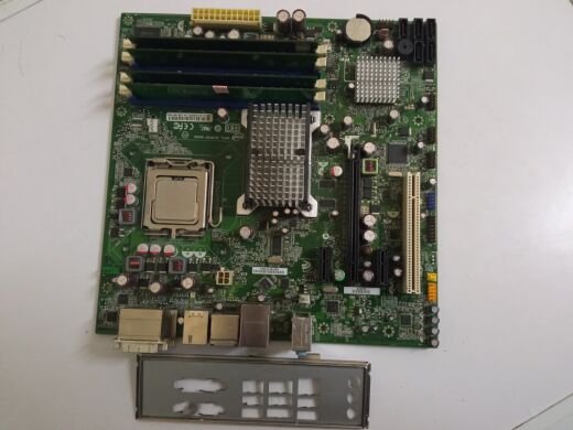 Комплект: Матплата Q45 LGA775 + CPU Intel Core 2 Quad Q8200 (4 ядра по 2.33 GHz) + RAM 4 GB DDR2 + Кулер