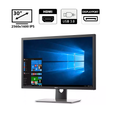 Монитор Dell UP3017 / 30" (2560x1600) IPS / 1x HDMI, 2x DP, 1x VGA, 4x USB 3.0