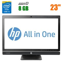 Моноблок HP Compaq Elite 8300 All-in-One / 23" (1920x1080) TN / Intel Core i5-3470 (4 ядра по 3.2 - 3.60 GHz) / 8 GB DDR3 / 500 GB HDD / Intel HD Graphics 2500 / USB 3.0 
