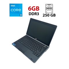 Нетбук Dell Latitude E6230 / 12.5" (1366x768) TN / Intel Core i5-3320M (2 (4) ядра по 2.6 - 3.3 GHz) / 6 GB DDR3 / 250 GB HDD / Intel HD Graphics 4000 / WebCam