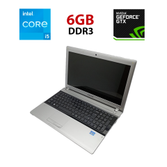Ноутбук Samsung RV520 / 15.6" (1366x768) TN / Intel Core i5-2410M (2 (4) ядра по 2.3 - 2.9 GHz) / 6 GB DDR3 / 500 GB HDD / nVidia GeForce GT 520M, 1 GB GDDR3, 64-bit / WebCam