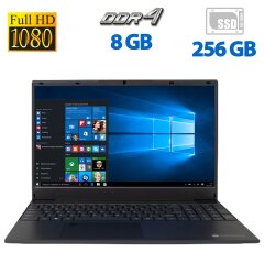 Ультрабук Б-класс Gateway GWTN156-7 / 15.6" (1920x1080) TN / Intel Core i3-1115G4 (2 (4) ядра по 4.1 GHz) / 8 GB DDR4 / 256 GB SSD / Intel UHD Graphics / WebCam / Card Reader