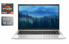 Ультрабук HP EliteBook 845 G8 / 14" (1920x1080) IPS / AMD Ryzen 5 Pro 5650U (6 (12) ядер по 2.3 - 4.2 GHz) / 16 GB DDR4 / 512 GB SSD / AMD Radeon Vega 7 / WebCam / TouchID / Windows 11