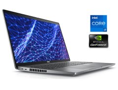 Игровой ультрабук Б-класс Dell Latitude 5530 / 15.6" (1920x1080) IPS / Intel Core i7-1265U (10 (12) ядер по 3.6 - 4.8 GHz) / 8 GB DDR4 / 512 GB SSD / nVidia GeForce MX550, 2 GB GDDR6, 64-bit / WebCam