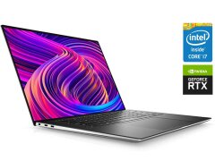 Ігровий ноутбук Dell XPS 15 9510 / 15.6" (1920x1200) IPS / Intel Core i7-11800H (8 (16) ядер по 4.6 GHz) / 16 GB DDR4 / 512 GB SSD NVMe / nVidia GeForce RTX 3050, 4 GB GDDR6, 128-bit / WebCam
