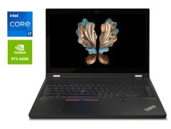 Мобильная рабочая станция Lenovo ThinkPad P15 Gen 2 / 15.6" (1920x1080) IPS / Intel Core i7-11800H (8 (16) ядер по 2.3 - 4.6 GHz) / 32 GB DDR4 / 1000 GB SSD NVMe / nVidia RTX A4000, 8 GB GDDR6, 256-bit / WebCam