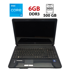 Ноутбук Fujitsu Lifebook AH530 / 15.6" (1366x768) TN / Intel Core i5-520M (2 (4) ядра по 2.4 - 2.93 GHz) / 6 GB DDR3 / 500 GB HDD / Intel HD Graphics 2000 / WebCam / Акб не держит