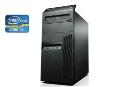 ПК Б-класс Lenovo ThinkCentre M91p Tower / Intel Core i5-2400 (4 ядра по 3.1 - 3.4 GHz) / 16 GB DDR3 / 120 GB SSD / Intel HD Graphics 2000 / DVD-RW + USB-флешка 64 GB