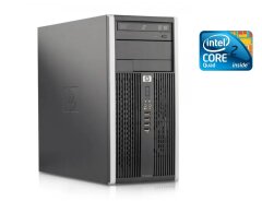 ПК Б-класс HP Compaq 6000 Pro Tower / Intel Core 2 Quad Q8300 (4 ядра по 2.5 GHz) / 8 GB DDR3 / 250 GB HDD / Intel GMA 4500 / DVD-RW