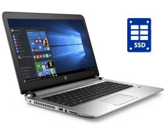 Ультрабук Б-класс HP ProBook 430 G3 / 13.3" (1366x768) TN / Intel Core i3-6100U (2 (4) ядра по 2.3 GHz) / 4 GB DDR4 / 120 GB SSD NEW / Intel HD Graphics 520 / WebCam / Win 10 Home