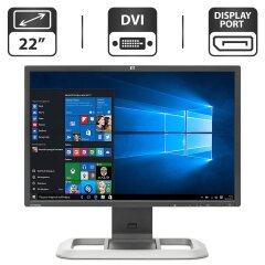 Монитор HP LP2275w / 22" (1680x1050) TN / DVI, DisplayPort, USB 2.0 / VESA 100x100