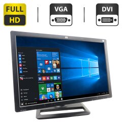 Монитор HP L2445w / 24" (1920x1200) TN / VGA, DVI / VESA 100x100 / Кабель питания