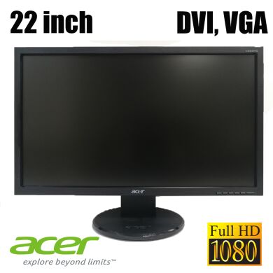 Acer V223HQV / 22' / 1920x1080 (16:9) / DVI, VGA Acer V223HQV / 22' / 1920x1080 (16:9) / DVI, VGA
