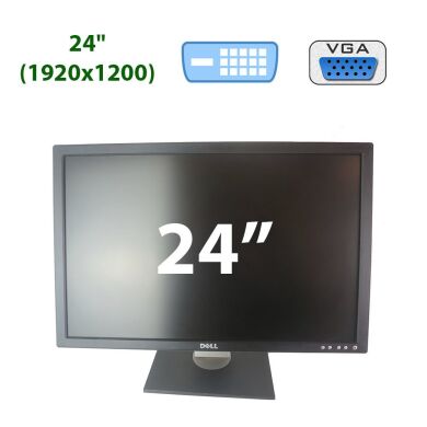 Dell E248WFP / 24" (1920x1200) TFT TN / VGA, DVI Dell E248WFP / 24" (1920x1200) TFT TN / VGA, DVI