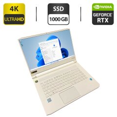 Игровой ноутбук Acer ConceptD CN715-71 / 15.6" (3840x2160) IPS / Intel Core i7-9750H (6 (12) ядер по 2.6 - 4.5 GHz) / 32 GB DDR4 / 1000 GB SSD / nVidia GeForce RTX 2080, 8 GB GDDR6, 256-bit / WebCam