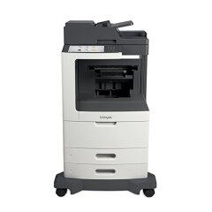 МФУ Lexmark MX811dne / Лазерная монохромная печать / 1200x1200 dpi / A4 / 60 стр/мин / USB 2.0, Ethernet + Кабели подключения