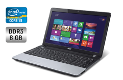 Ноутбук Acer TravelMate P253-M / 15.6" (1366x768) TN / Intel Core i3-3110M (2 (4) ядра по 2.4 GHz) / 8 GB DDR3 / 128 GB SSD / Intel HD Graphics 4000 / WebCam / DVD-RW