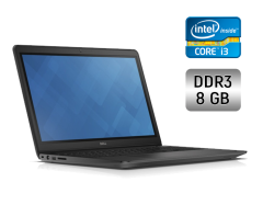 Ноутбук Б-класс Dell Latitude 3550 / 15.6" (1366x768) TN / Intel Core i3-4005 (2 (4) ядра по 1.7 GHz) / 8 GB DDR3 / 256 GB SSD / Intel HD Graphics 4400 / WebCam / HDMI