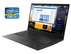 Ультрабук Б-класс Lenovo ThinkPad X1 Carbon Gen 6 / 14" (1920x1080) IPS / Intel Core i5-8350U (4 (8) ядра по 1.7 - 3.6 GHz) / 8 GB DDR4 / 256 GB SSD / Intel UHD Graphics 620 / WebCam
