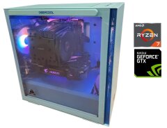 Игровой ПК DeepCool Tower / AMD Ryzen 7 PRO 5750G (8 (16) ядер по 3.8 - 4.6 GHz) / 16 GB DDR4 / 512 GB SSD / nVidia GeForce GTX 1080 Ti, 11 GB GDDR5X, 352-bit / 750W / Win 10