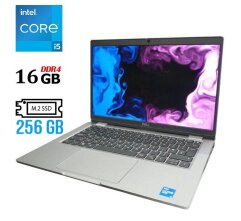Ультрабук Dell Latitude 5320 / 13.3" (1920x1080) IPS Touch / Intel Core i5-1145G7 (4 (8) ядра по 2.6 - 4.4 GHz) / 16 GB DDR4 / 256 GB SSD M.2 / Intel Iris Xe Graphics / WebCam / USB 3.2 / HDMI / Windows 10 лицензия