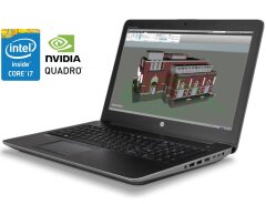 Мобильная рабочая станция HP ZBook 15 G3 / 15.6" (1920x1080) IPS / Intel Core i7-6700HQ (4 (8) ядра по 2.6 - 3.5 GHz) / 32 GB DDR4 / 512 GB SSD M.2 / nVidia Quadro M2000M, 4 GB DDR3, 128-bit / WebCam