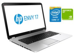 Игровой ноутбук HP Envy 17t-j000 / 17.3" (1920x1080) TN / Intel Core i7-4700MQ (4 (8) ядра по 2.4 - 3.4 GHz) / 8 GB DDR3 / 480 GB SSD / nVidia GeFroce GT 740M, 2 GB DDR3, 64-bit / WebCam / DVD-ROM / Win 10 Home