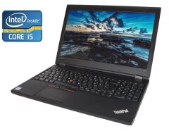 Ноутбук Б-класс Lenovo ThinkPad L560 / 15.6" (1920x1080) TN / Intel Core i5-6300U (2 (4) ядра по 2.4 - 3.0 GHz) / 16 GB DDR3 / 512 GB SSD / Intel HD Graphics 520 / WebCam